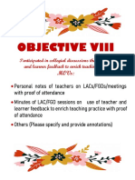 Objective 8