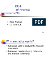BFIN300 - Chapter 4 - Analysis of Financial Statements