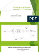 Diagram Kontrol pH Instalasi Waste Water PT Tjiwi Kimia