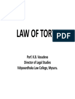 Law of Torts Explained