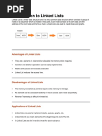 Introduction To Linked Lists