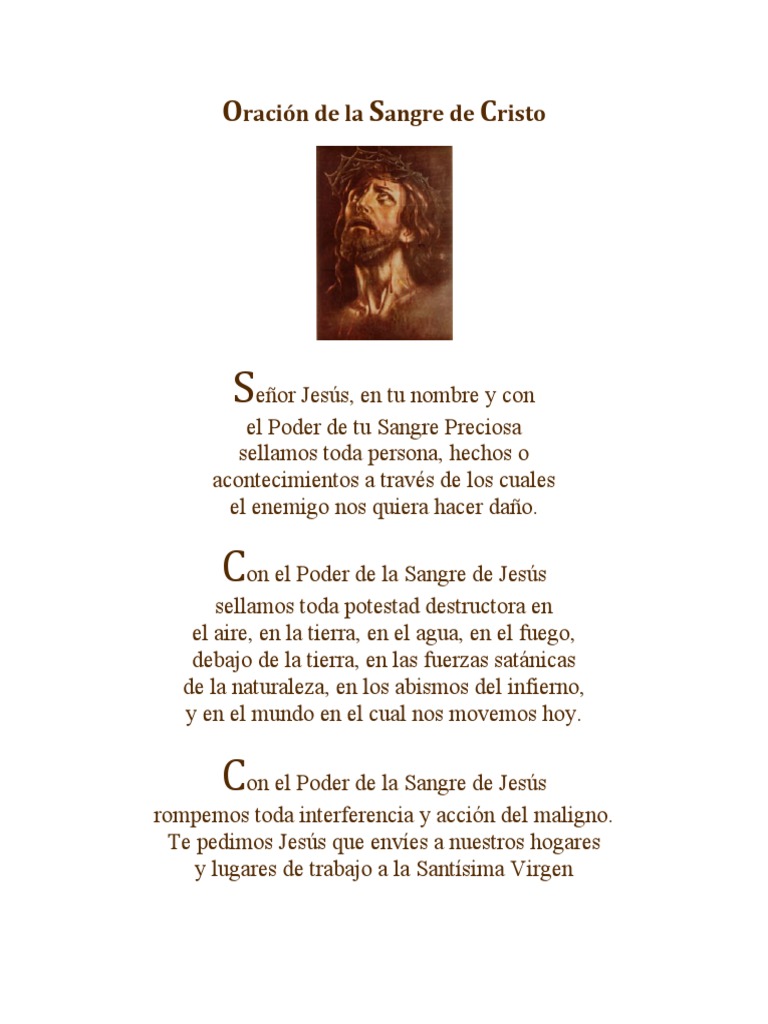 Protección con la Sangre de Cristo | PDF | Derecho | Historia