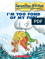 Geronimo Stilton #04 - I'm Too Fond of My Fur! PDF