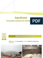 Agro Agrodome: Innovative Solution For Storing Crops