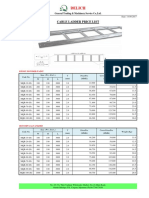 Delich Cable Ladder Price List