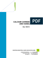 Calcium Carbide Storage and Handling