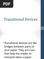 Transitional Devices