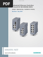 Simatic Net: Industrial Ethernet Switches SCALANCE XB-000/XB-000G