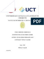 UNIVERSIDAD CATOLICA LOS ANGELES DE CHIMBOTE