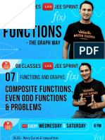 Functions 7 - Composite Function, Even Odd Functions & Problems