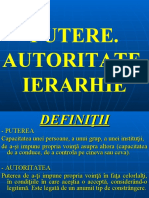 1 2 Putere Autoritate Si Ierarhie