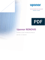 Uponor Carte Tehnica RENOVIS 2014