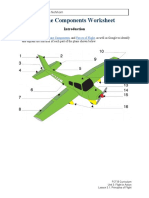 Airplane Components Worksheet