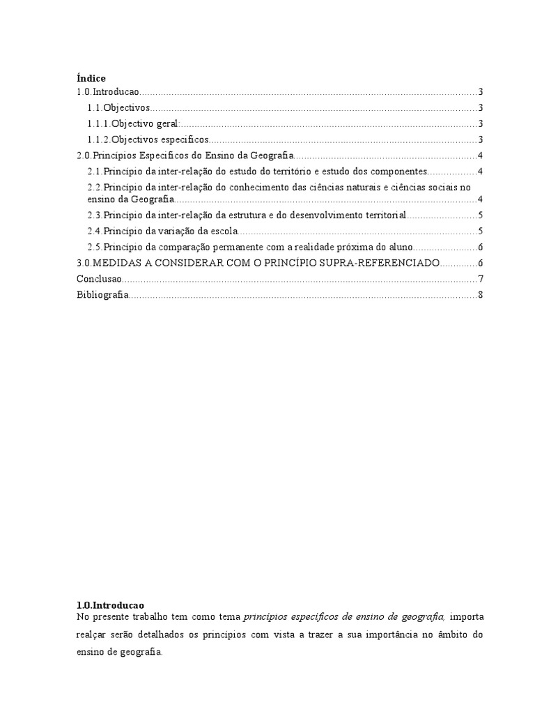 Inter-Relacao - A Pedagogia Da Ciencia