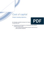 Cima Chapter 2 Cost of Capital PDF