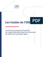 Guide de Lineas Les Bonnes Pratiques de Gestion Du Risque Infectieux Dans Les Structures de Sante de La Premiere Ligne PDF