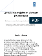 3 - PCM Obuka - UNDP EMBRACE Projekat-Finalna Prezentacija PDF