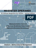 Magister Operandi - Spring Edition '20
