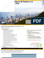 SAP BusinessObjects BI 4.2 Supported Platforms PAM PDF