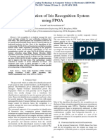 36implementation of Iris Recognition System Using FPGA PDF