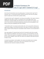 Technical Summary For S-Gamut3.Cine/S-Log3 and S-Gamut3/S-Log3