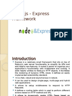 Node - Js - Express Framework