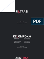 Teknologi Sediaan Steril - Filtrasi PDF
