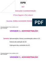 ISPB - Aulas de Intr. À Administração - 3º AGT - 2020