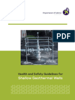 Health and Safety Guidelines For Shallow Geothermal Wells
