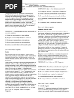 Argumentação - Diagnóstica para aluno