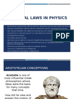 Universal Laws in Physics: A. B. C. D. E. F. G. H. I. J. K