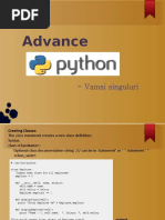 Advance Python