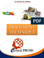 Prospectus Tecnique CENTRAL PROSE PDF