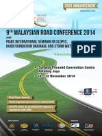 9 Malaysian Road Conference 2014