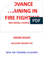 Advance Training in Fire Fighting