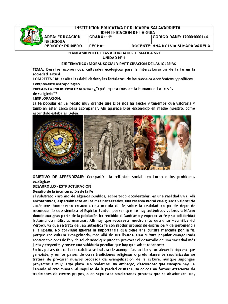 Desafíos de la Fe en la Sociedad Actual | PDF | Fe | Iglesia Católica