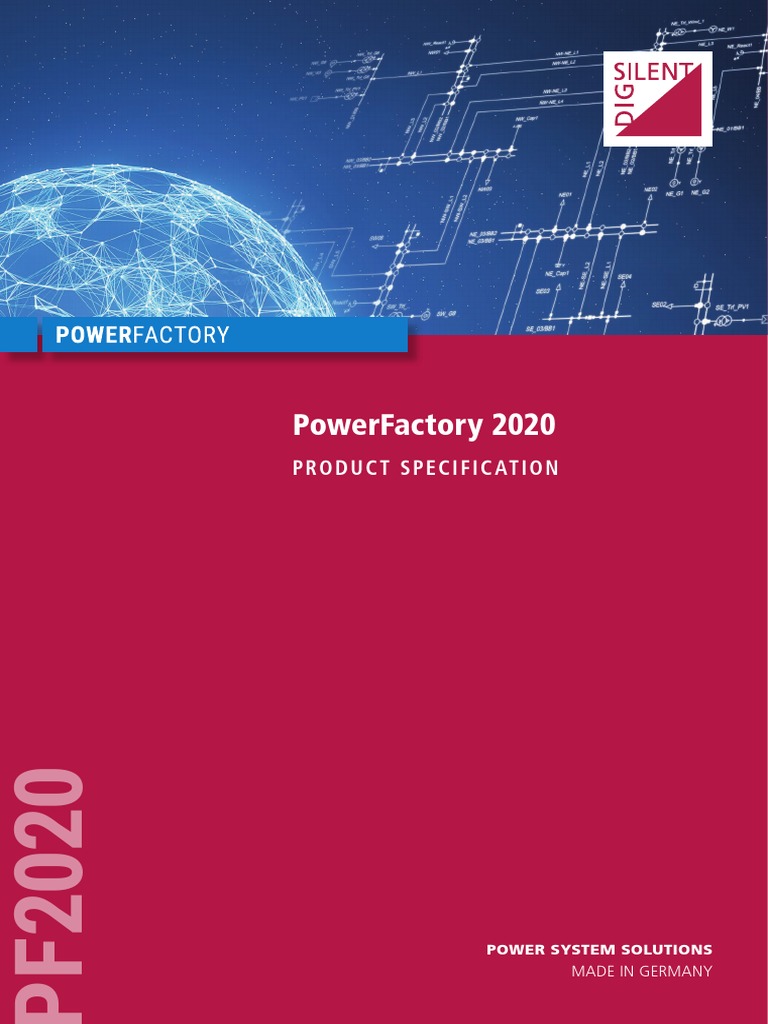 PowerFactory 2020 Product Specification | PDF | Transformer ...