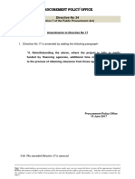 Directive No 34 of 2017 PDF