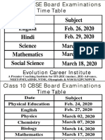 Date Subject English Hindi Science Mathematics Social Science Feb. 26, 2020 Feb. 29, 2020 Arch 04, 2 M 020 Arch 12, 2 M 020 C Mar H 18, 2020