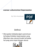 Standar Dokumentasi Keperawatan