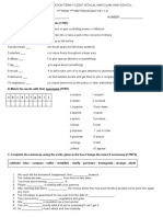 2014-2015 EDUCATION TERM EXAM REVIEW