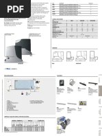 Robus 400/600/1000: For Sliding Gates Weighing Up To 400 KG (RB400), Up To 600 KG (RB600) and Up To 1000 KG (RB1000)