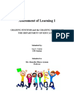 Assessment of Learning 1-LEA CORTEZ