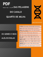 PDF Genética Das Pelagens Do Quarto de Milha