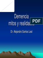 Demencia Mitos y Realidades