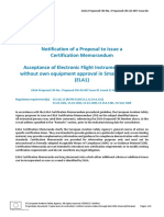 'Proposed' CM-AS-007 Issue - 01 - Acceptance of EFIS Without Own Equipment A...