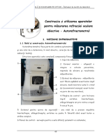 Lucrarea 008 - Constr si utilizarea   ap pt mas refractiei obiective - Autorefractometrul