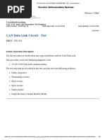 CAN Data Link Circuit - Test PDF