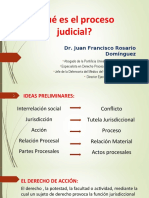 El Derecho Procesal - Dr. Juan Rosario