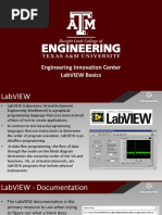 Engineering Innovation Center Labview Basics